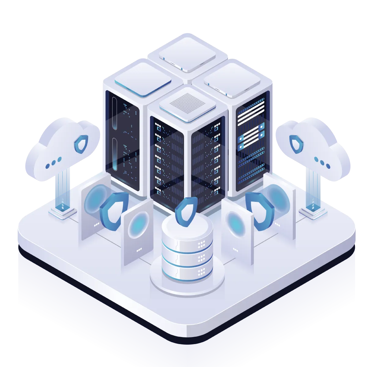 Illustration de l'expertise Cloud et Infrastructure